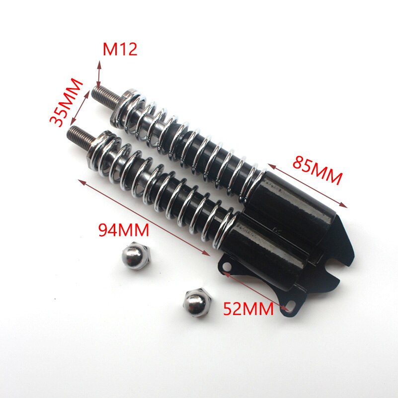 10-inch hydraulic shock absorber front wheel hydraulic shock absorber dual drive for electric scooter