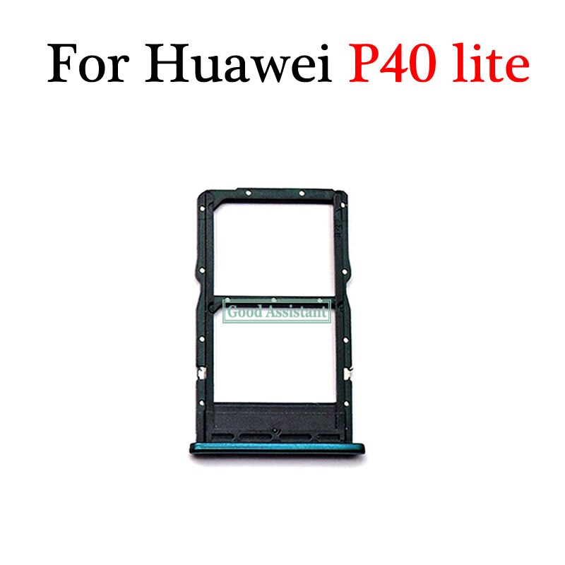 6.4 inch For Hua wei P40 lite P40lite JNY-L21A JNY-L21 JNY-L22 JNY-LX1 Sim Tray Micro SD Card Holder Slot Parts Sim Card Adapter