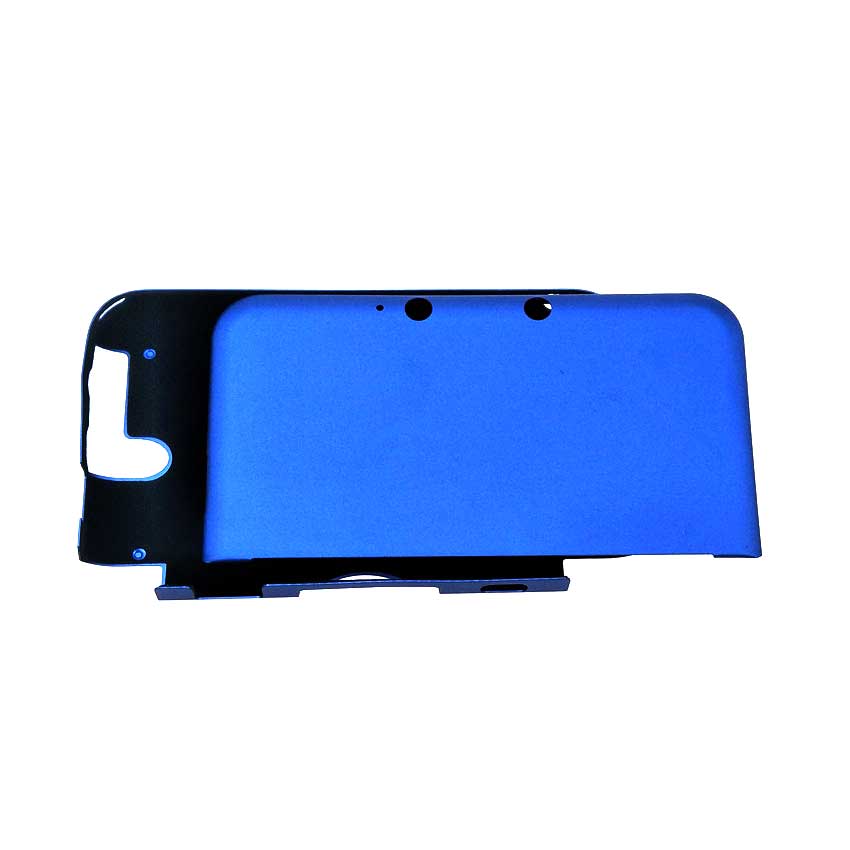 YuXi Aluminum Hard Metal Box Protective Skin Cover Case Shell For Nintendo For 3DS XL LL: Dark bule