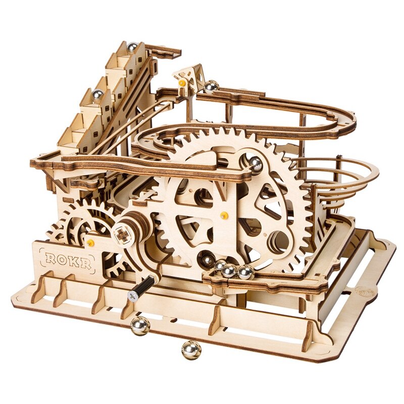 DIY Houten Miniatuur Beeldjes Home Decor Arts Craft 4 Soorten Marmer Bal Race Home Decoratie Accessoires voor Volwassen