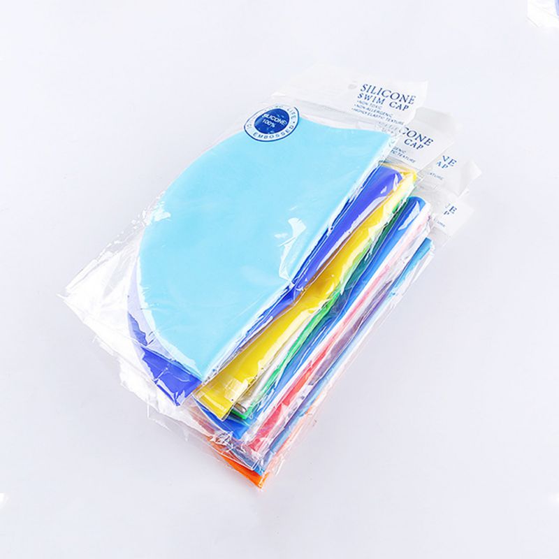 Best! Men's Women's Waterproof Silicone Swimming Caps Sports Swimming Pool Protection Ears Adult Children Long Hair Cap Children