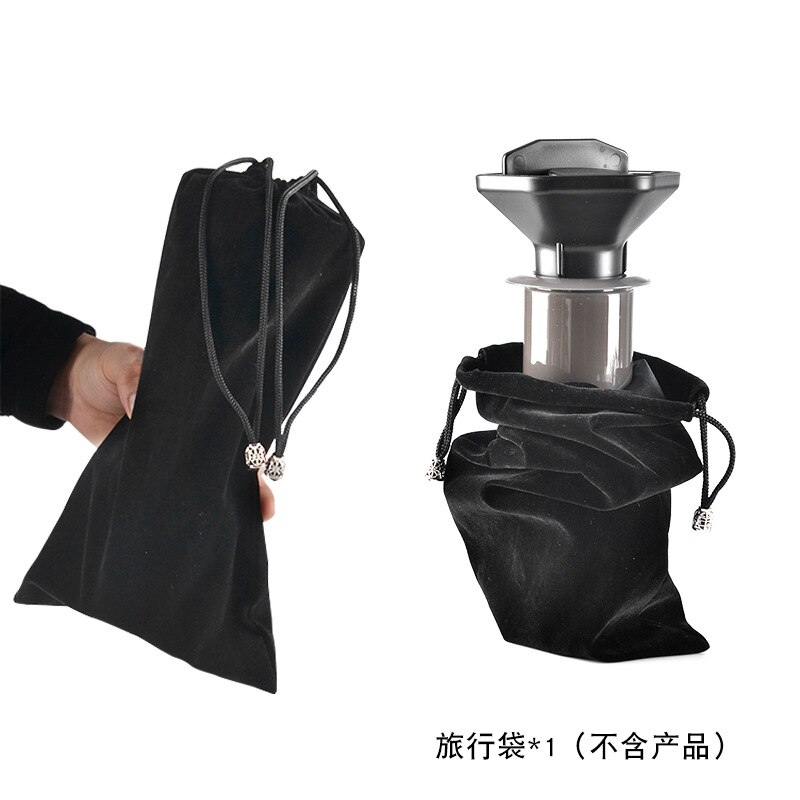 Plastic French Press Set Espresso Glass Coffee Maker Portable Cafe French Press CafeCoffee Pot for AeroPress Machine: Travel bag