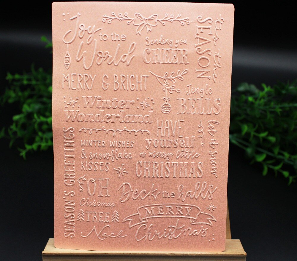 Glim/Duck/Christmas Embossing Folders For Scrapbooking Paper Craft Template Molds Photo Album Carft Supplies Card Making