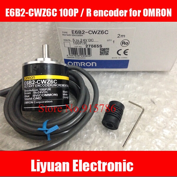 E6B2-CWZ6C 100 P/R encoder voor OMRON/100 puls encoder/5 V naar 24 V incrementele encoder