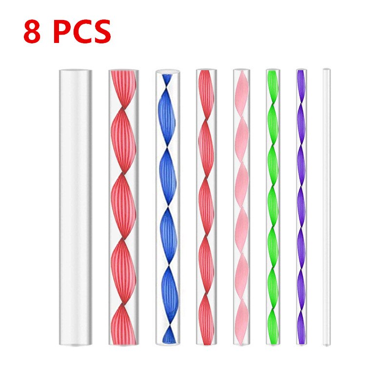 1 Set Mandala Dotting Tools Set Portable Multifunction Embossing Dot Kit Dotting Tool Set For Clay Pottery Craft Painting Rocks: 8 PCS