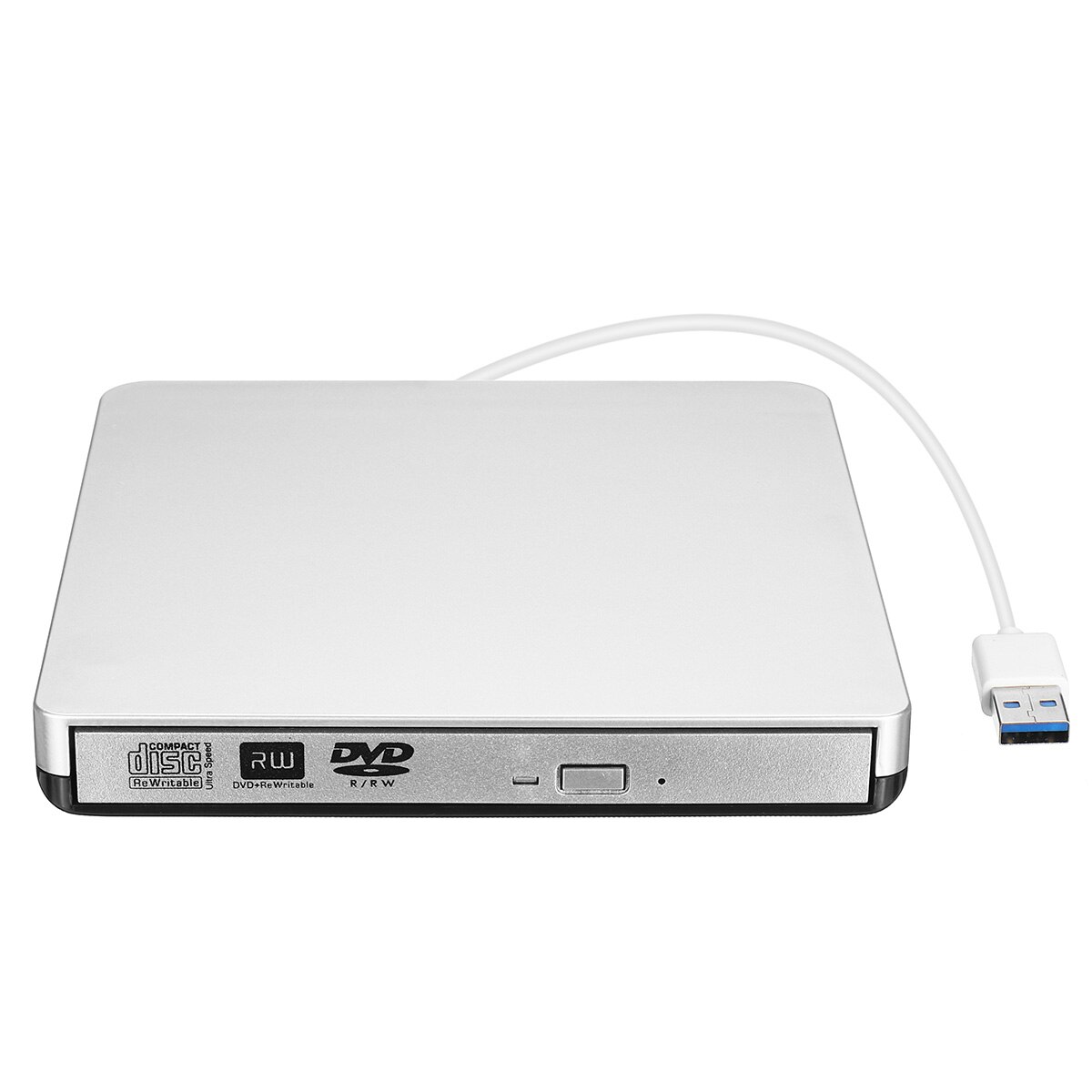 2mb externa usb 3.0 dvd/cd rw cd writer slim carbon grain drive brännare läsare spelare för pc laptop optisk enhet