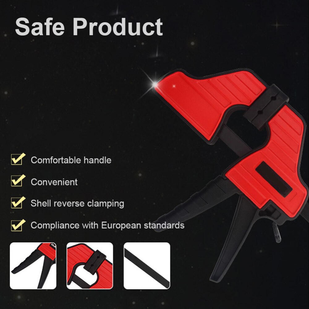 C Stijl Bar Clamp Houtbewerking Vaste Armatuur Quick Grip F Klem Carpenter Quick Release Klemmen Diy Hand Tool