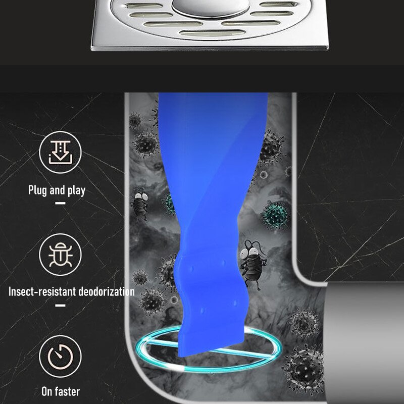 Filtre à reflux Anti-odeur en Silicone pour salle de bain, désodorisant pour évier, canal de douche, noyau de vidange, déodorant, Machine à laver