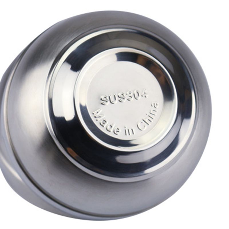 Milieuvriendelijke Dubbele Laag Anti-Roest Roestvrij Staal Klassieke Kom Thermische Isolatie Keuken Bestek