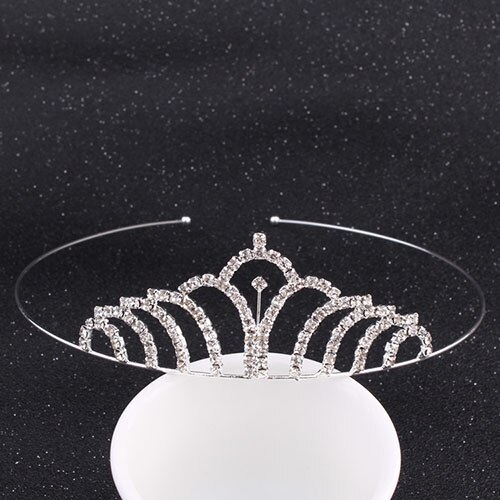 Princess Floral Crown Headband Wedding Hair Jewelry Diadem Head Piece Bridal Hair Ornaments Girls Tiara Prom Bride Headpieces: 20