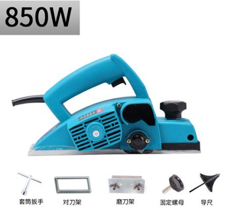 Woodworking Portable Electric Planer Electric Planer Multifunctional Small Mini Household Planer Electric Planer: 850W