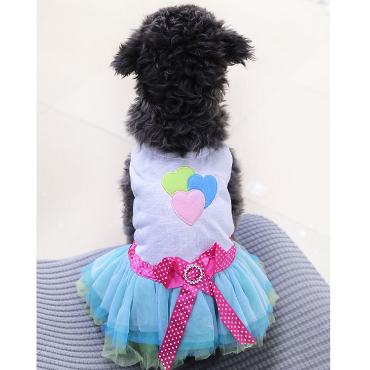 Dog Clothes Dresses for Small Dogs Dress Sweety Princess Dress For All Seasons Puppy Lace Princess Apparel Small Little Dog