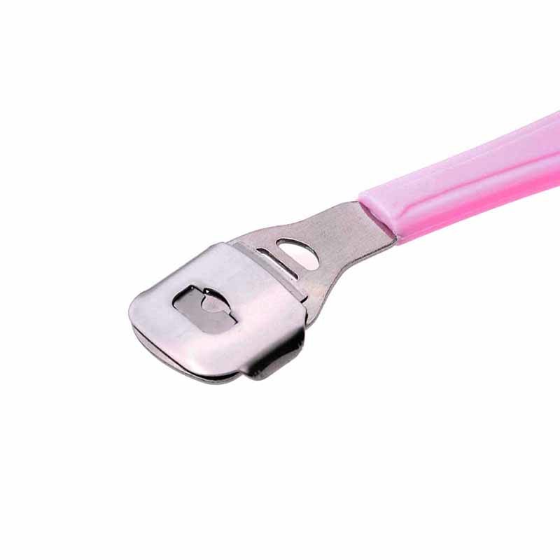 Raspador de durezas para pies, cortador de eliminación de piel muerta, callos, cutículas, durezas, cuchillo, exfoliante para pie, herramienta de pedicura, 1 ud.