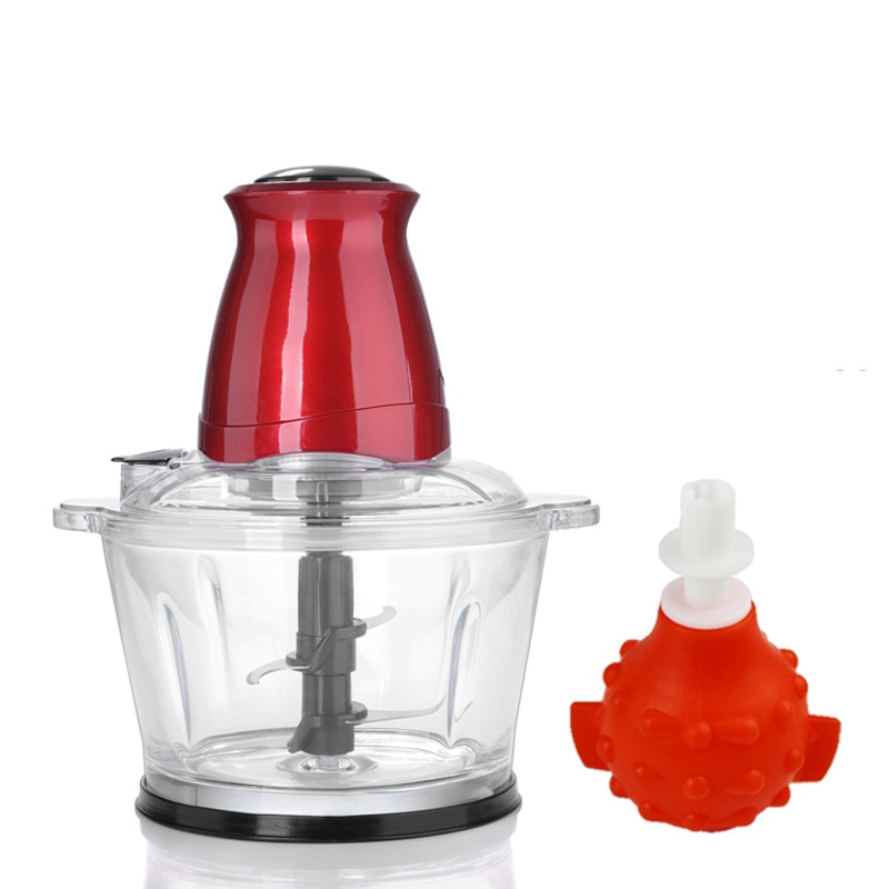 Electric Garlic Peeler Meat Grinder Processor Mult-functional Garlic Peeler Fruit Pulper Vegetable Grinder 220V 300W 1500ML