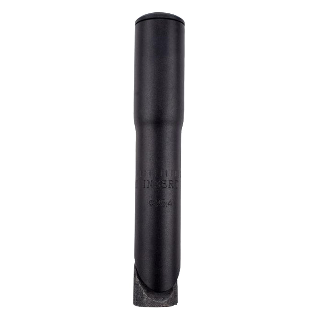 Cykel quill frempind adapter stigerør forlænger 22.2/25.4mm styrepinde til 28.6mm styr: Sort 25.4 mm