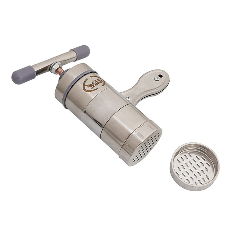 Fabricante de macarrão manual que faz espaguete utensílios de cozinha macarrão manual imprensa máquina macarrão manivela cortador frutas juicer panelas