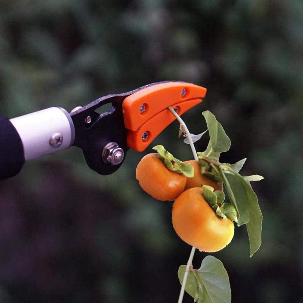 Fruit Picker Shear Pole Long Pruning Gripper Cutter for Gardening Tree High Branch Fruits Reacher Catcher Greenhouse Garden Tool