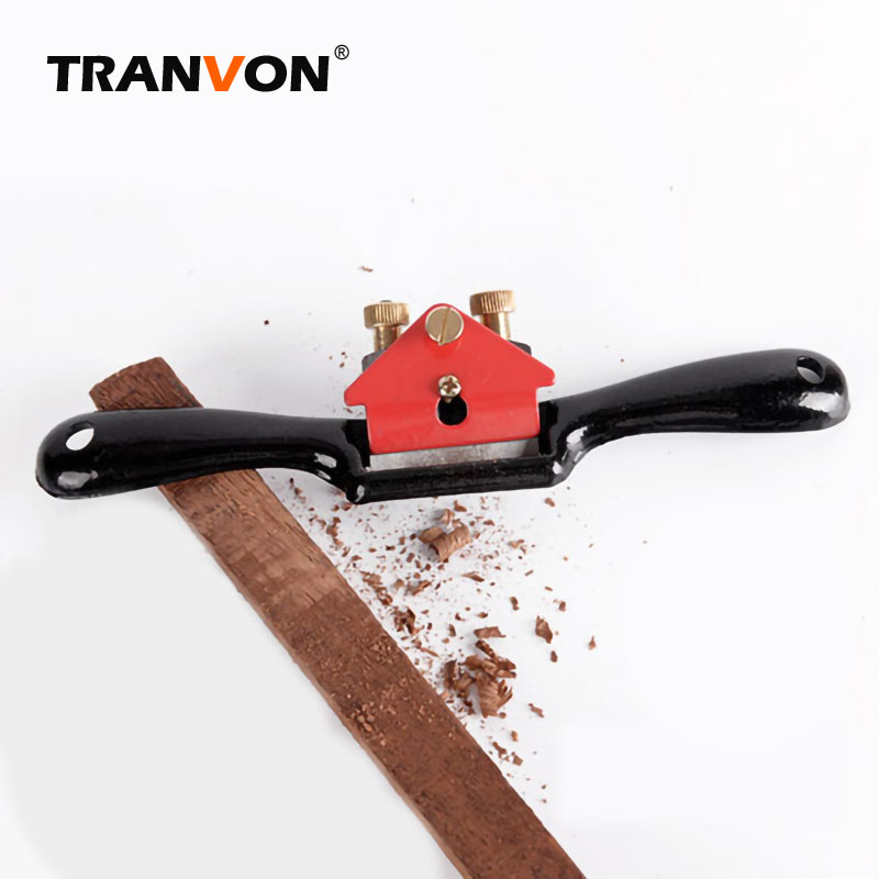 TRANVON Adjustable Plane Spokeshave Woodcraft Hand Planer for Woodworking Hand Tools Wood Planer