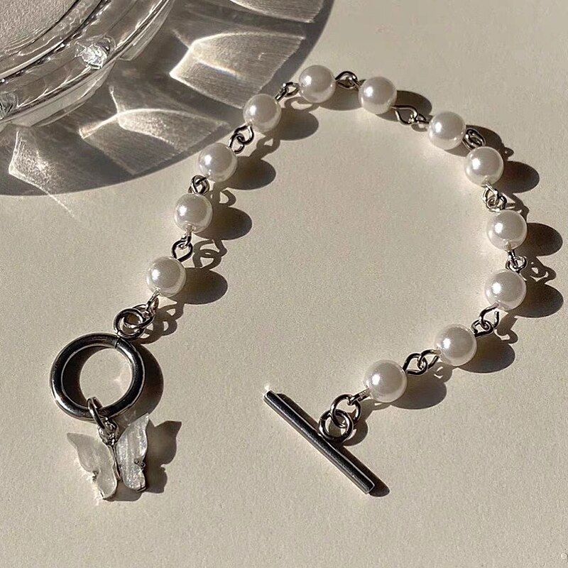 Pulsera geométrica hueca de oro para mujer, cadena de eslabones con diamantes de imitación, corazón redondo, Margarita, de joyería, 1 unidad: BR21Y0050