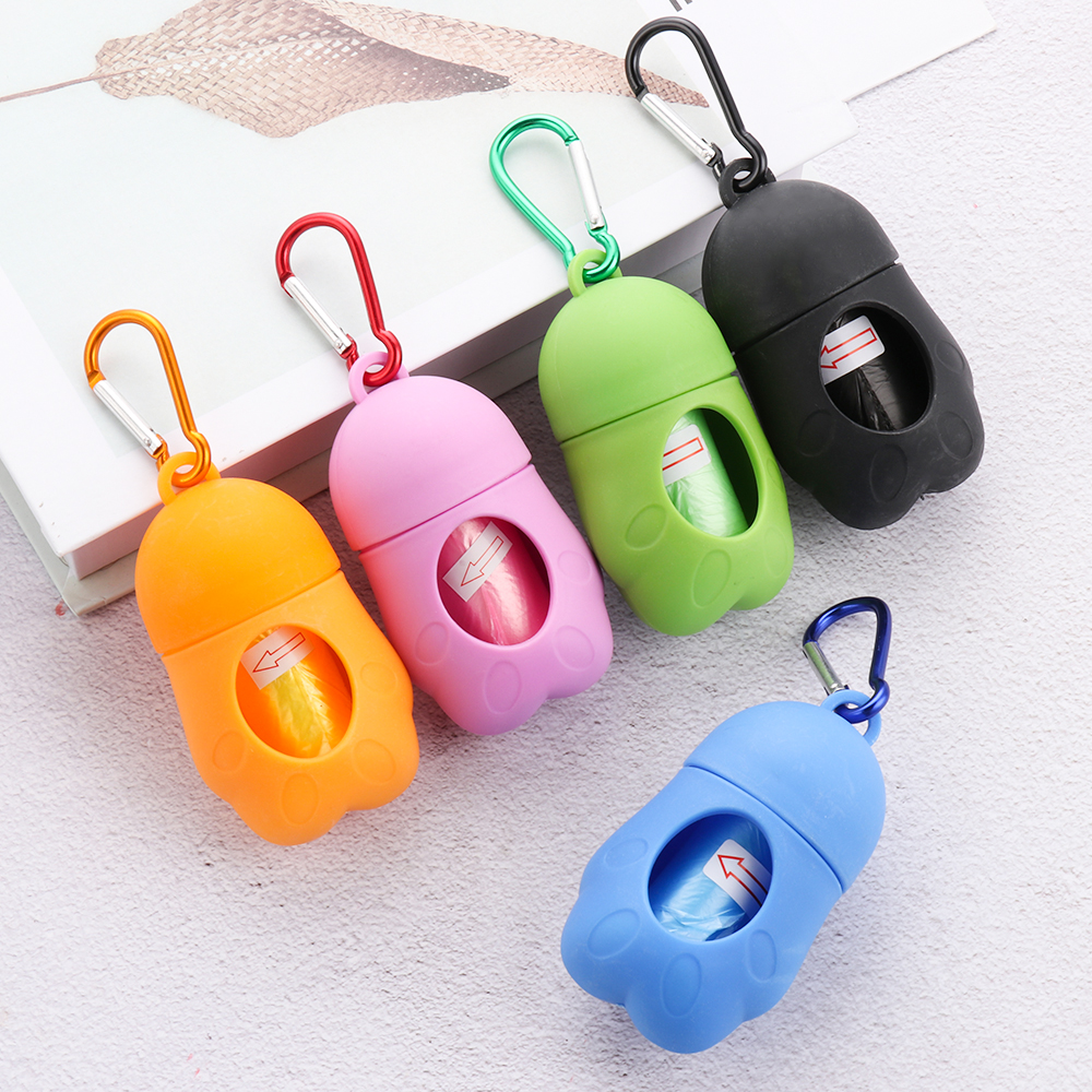 Useful Dog Poop Waste Bag Storage Box Pet Supplies Garbage Bags Carrier Holder Cleaning Tool Litter Picker Dispenser Poop Pouch
