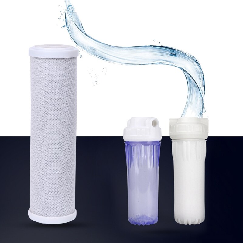 Activated Carbon Block Water Filter Cartridge RO CTO Water Cleaning Replacement 10166