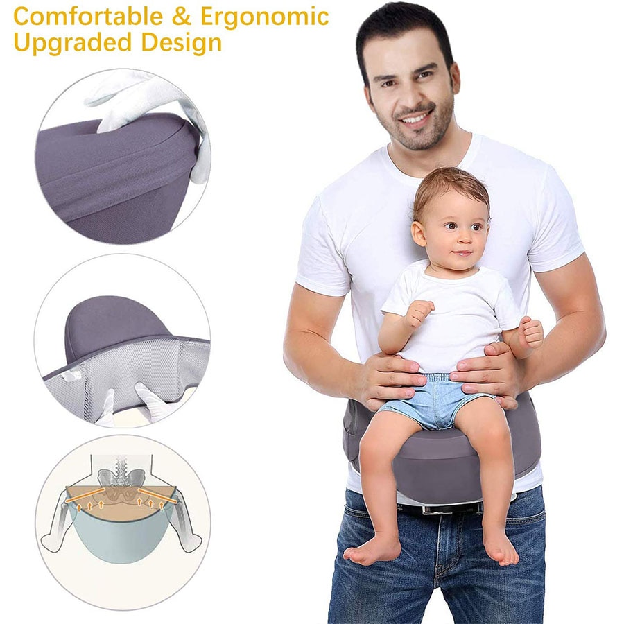 Viedouce-porte-bébé ergonomique face avant pour bébé, siège hanche, tabouret taille, poupée de bébé, porte-plaques pour nourrissons