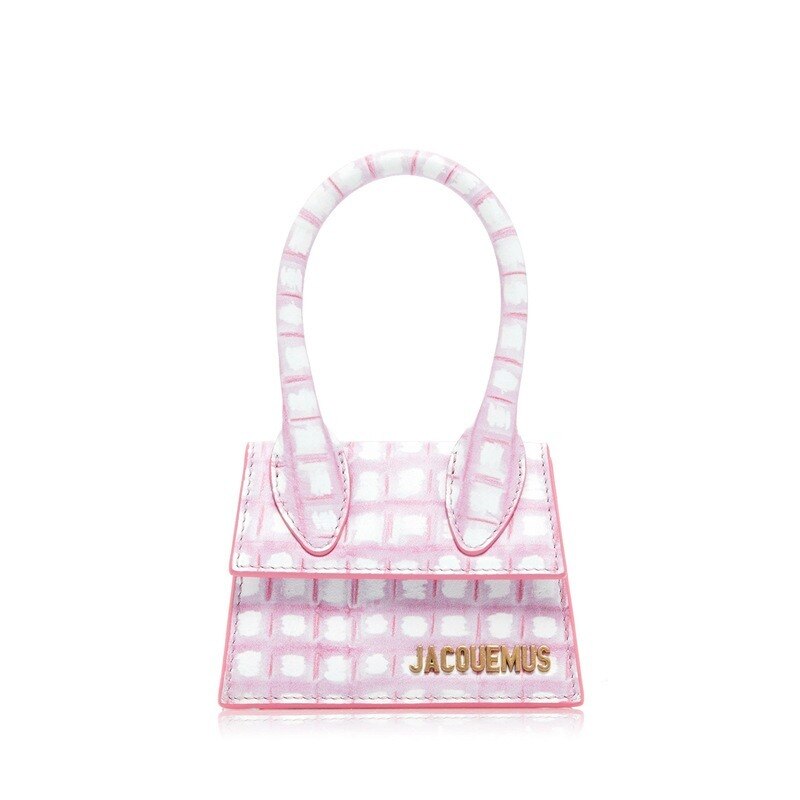 Fabriek Directe Verkoop Niche Tas Jacouems Mini Handtas Schouder Le Chiquito Lattice Lederen Tas