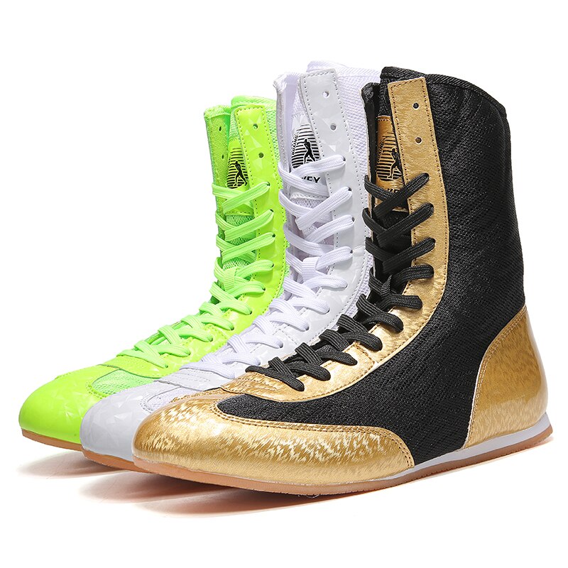 Wrestling Shoes Kids Light Weight Boxing Sneakers Comfortable Boxing Footwears Boys Luxury Flighting Shoes