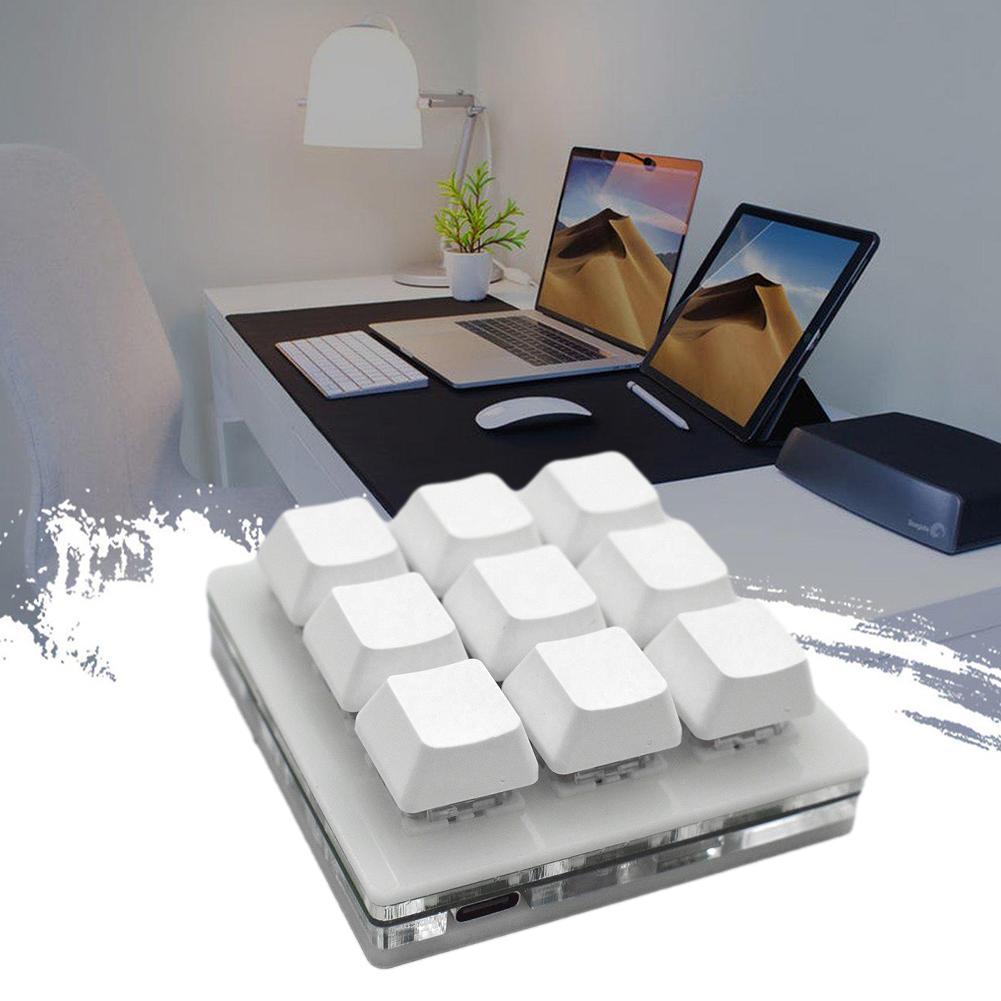 Portable mini 9 Keys Keypad DIY Shortcut Keyboard function Keyboard Gaming Keyboard Programmable Mechanical Keyboard sayodevice