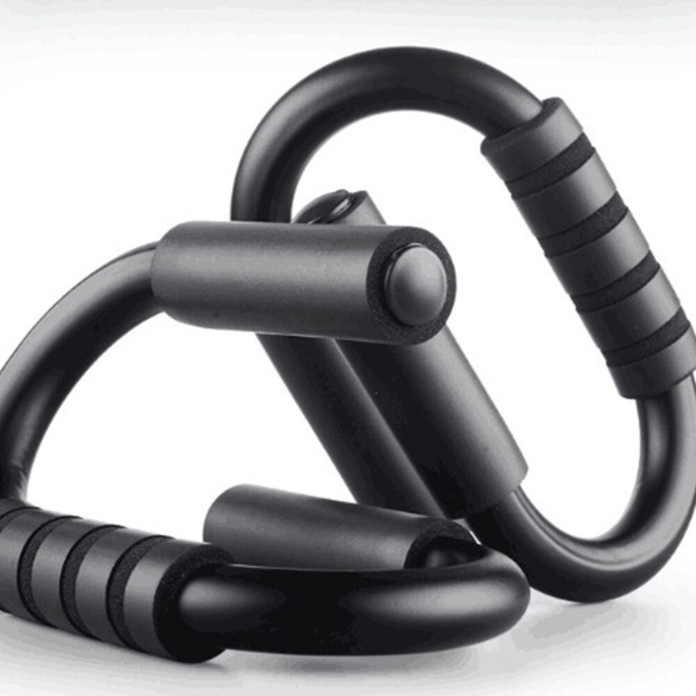 Fitness push-ups aluminum alloy push-ups standing frame chest muscle stretching exercise bracket training equipment: B