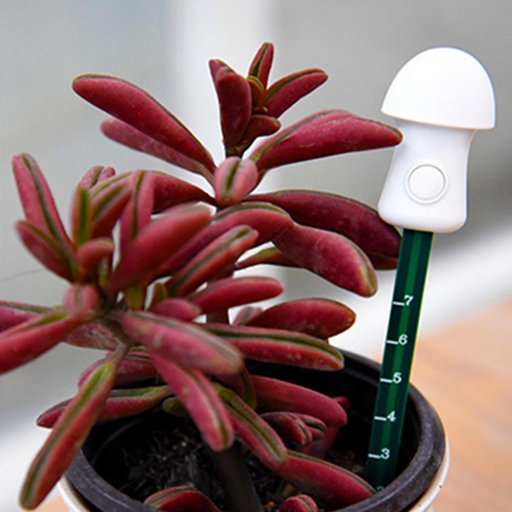 Soil Moisture Sensor Dual Testing Modes Real-time Plant Soil Moisture Detector Watering Warning Tester Tool with Scale Mark