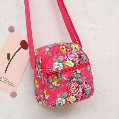 Moda estampas feminina compras mini bolsas! nice colorido floral gravando lady ombro & crossbody bolsas all-match casual transportadora: 5