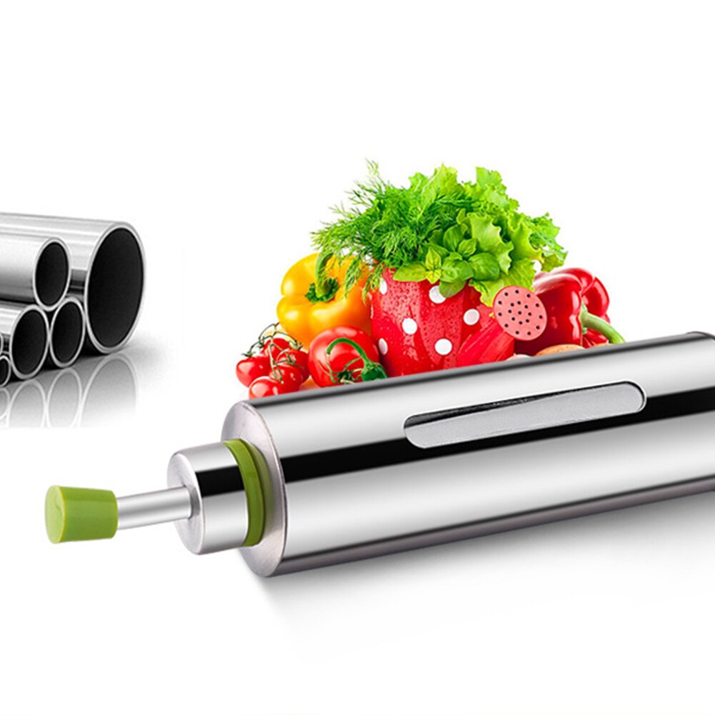 Tools Round Shape Container Oil Leakproof Visual Bottle Stainless Steel Eco-friendly All Purpose With Cover Home