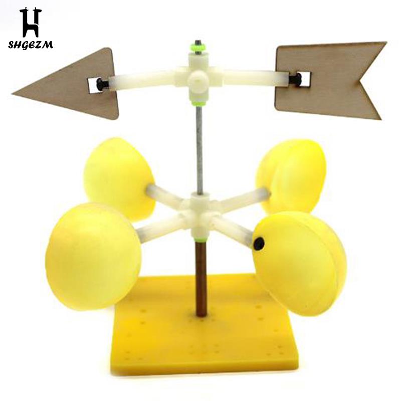 Windvaan Model Kit Model Wetenschappelijk Diy Experiment Wind Indicator Educatief Speelgoed Voor Kinderen Speelgoed