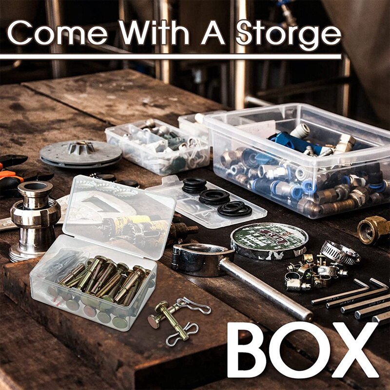 Shear Pin and Cotter Pin Kit Snow Blower Shear Pin 738-04124A and 714-04040 for Snow Blower (30)