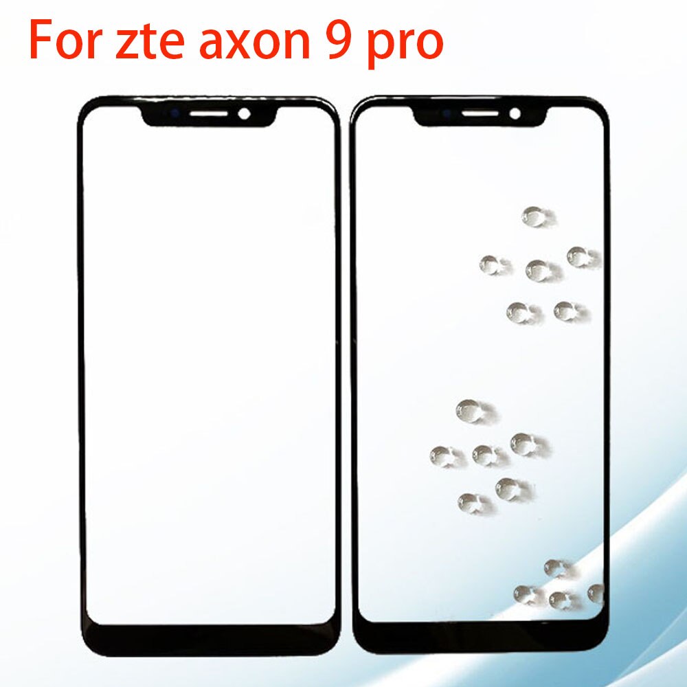 Para ZTE axon 9 pro A2019 Pro Pantalla de Panel táctil cristal digitalizador con Sensor pantalla táctil Panel táctil sin Flex para ZTE axon9 pro