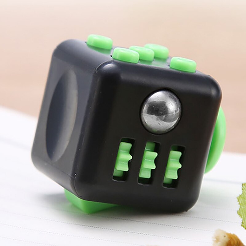 Plastic Focus Gaming Dice Toy Anxiety Stress Relief Attention Decompression for Children Adult Fidget Joystick: Style C