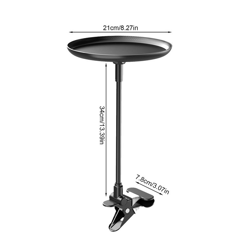 Snack Tray For Car Automotive Non-Slip Food Tray Portable Drink Tray Car Food Table For Travel Commuting Daily Life Business