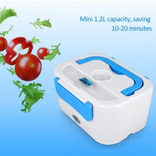 Household Car Plug-In Car Charger Car 12V Electronic Heating Insulation Fresh Heating Lunch Box