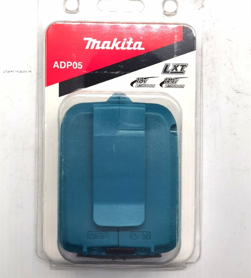 Makita usb oplader oplader adapter adp 05 bl1815 bl1830 bl1840 bl1850 14.4v 18v
