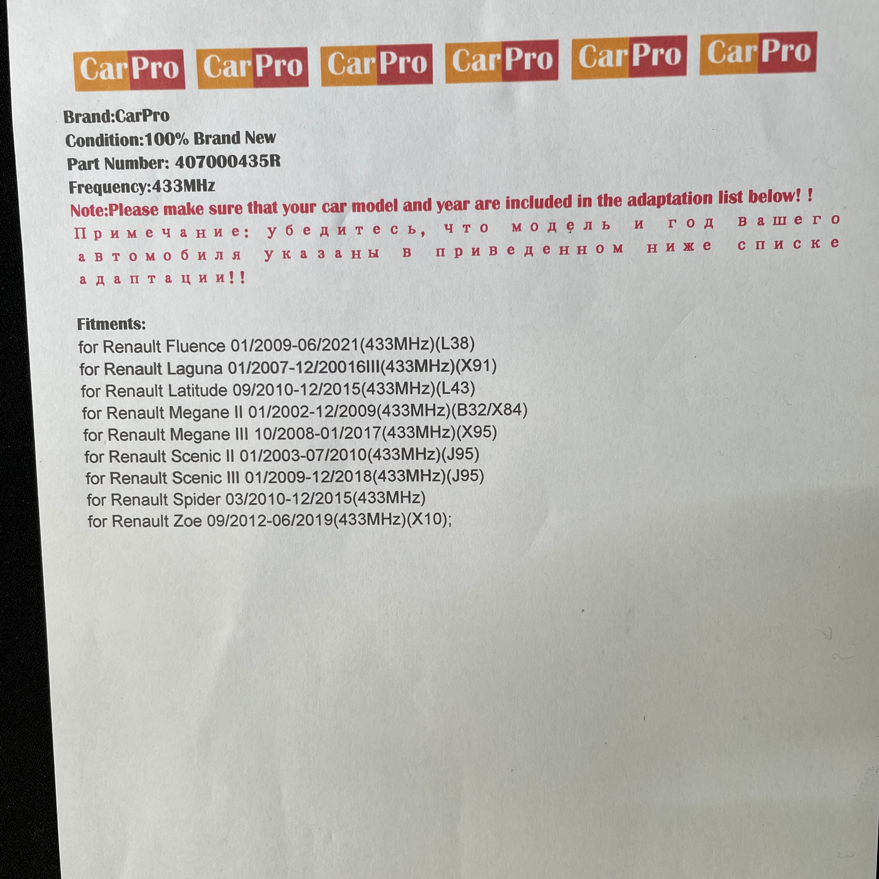 407000435R S180052064Z S180052064Z sensore pressione pneumatici TPMS per Renault Megane Fluence Laguna latitudine Zoe scenico scenico