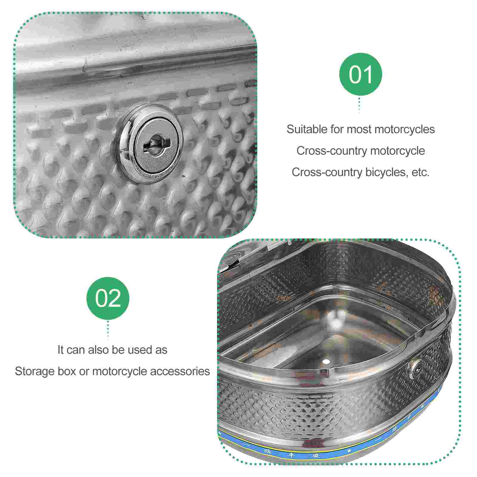 1pc Motor Seat Bag Motor Rear Seat Bag Useful Rear Seat Bag Back Seat Bag