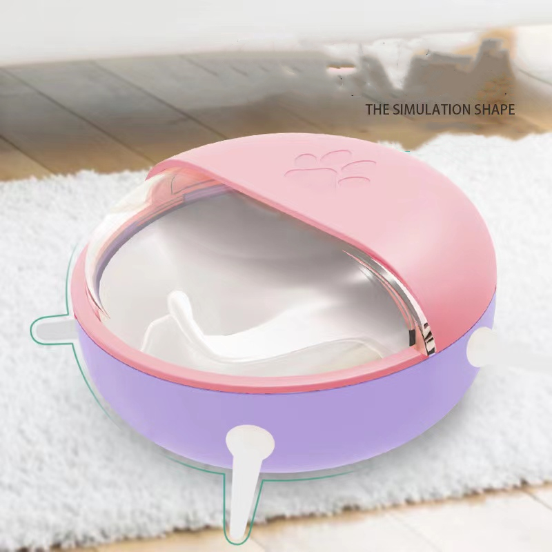 Automatische Katze Schüssel Haustier bionisch Stillen Gerät Welpen Katze Kaninchen Haustier Baby Milch Silikon Nippel Zubringer Katze Zubehör
