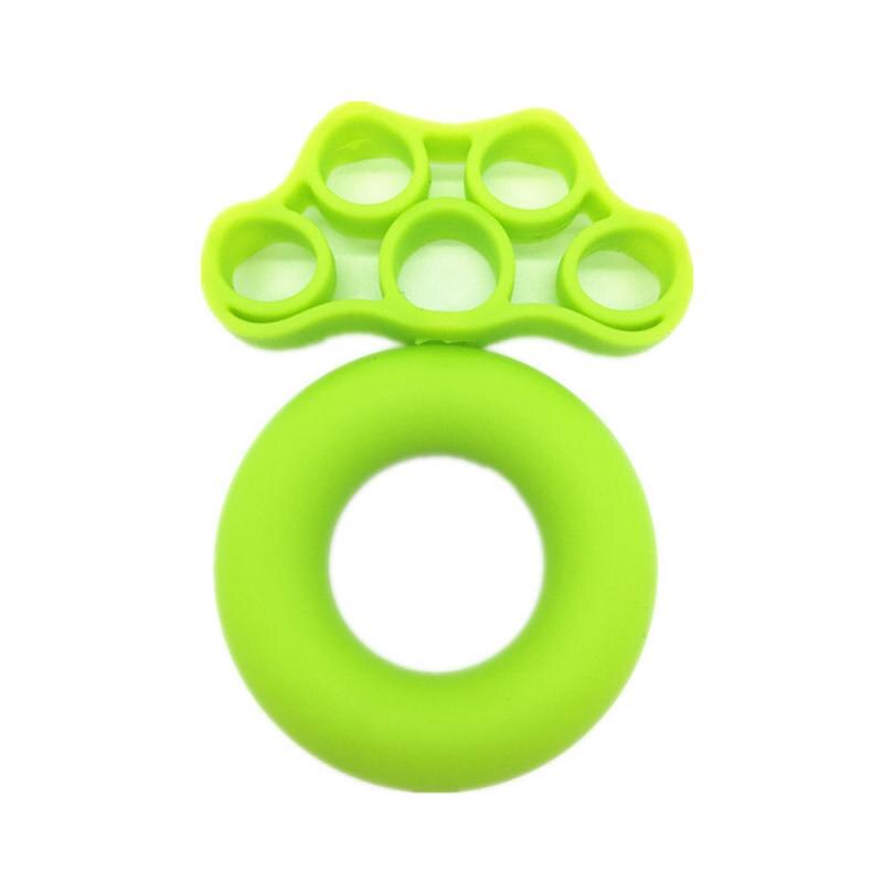 2 sztuk/zestaw kulka robić ściskania chwyt silikonowy pierścień odporność na rękę zespół rozciągacz na palce ćwiczenia przedramię nadgarstka szkolenia nadgarstkowy ekspander