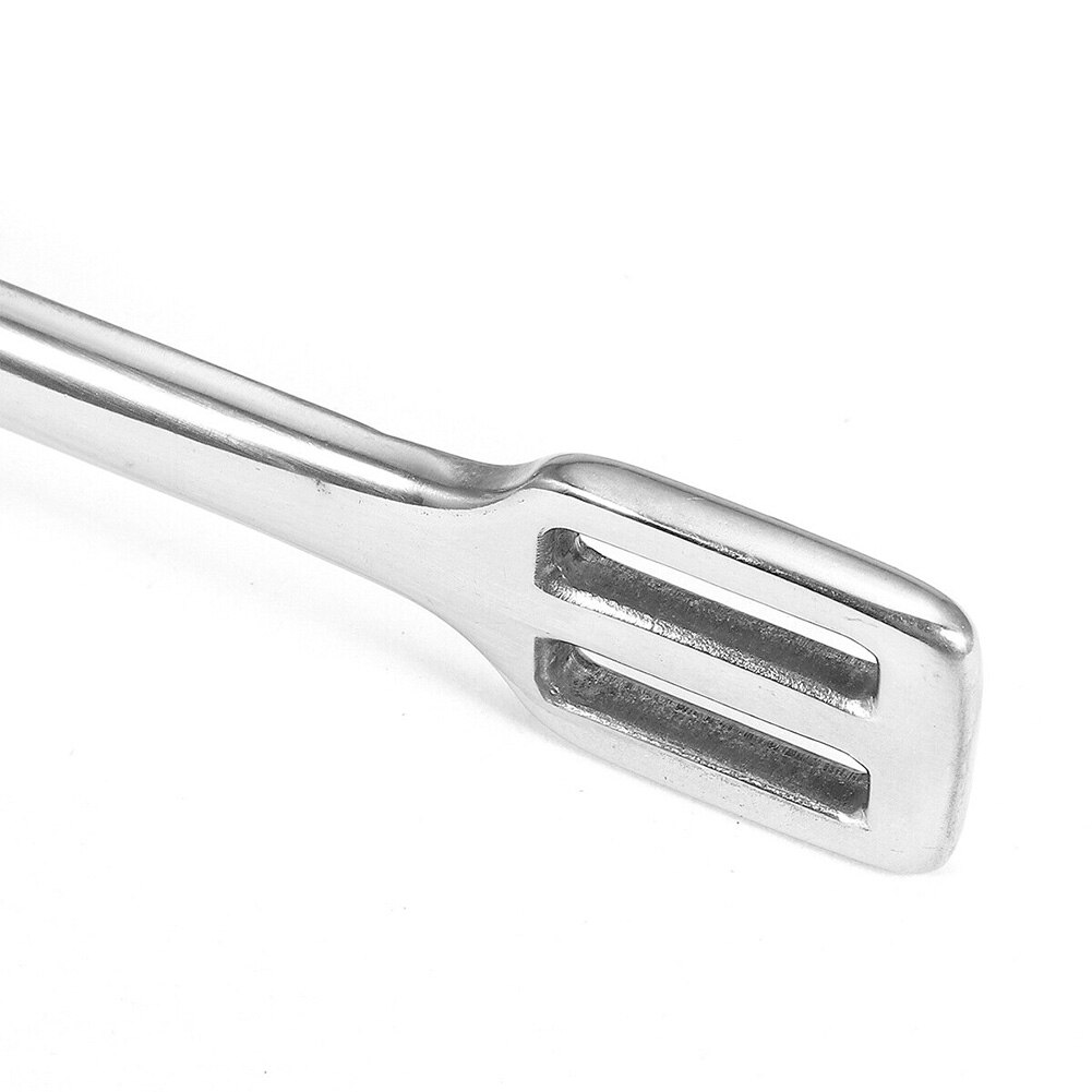 Et par ridesporer i rustfritt stål 130mm menns treningssporer til hestesport