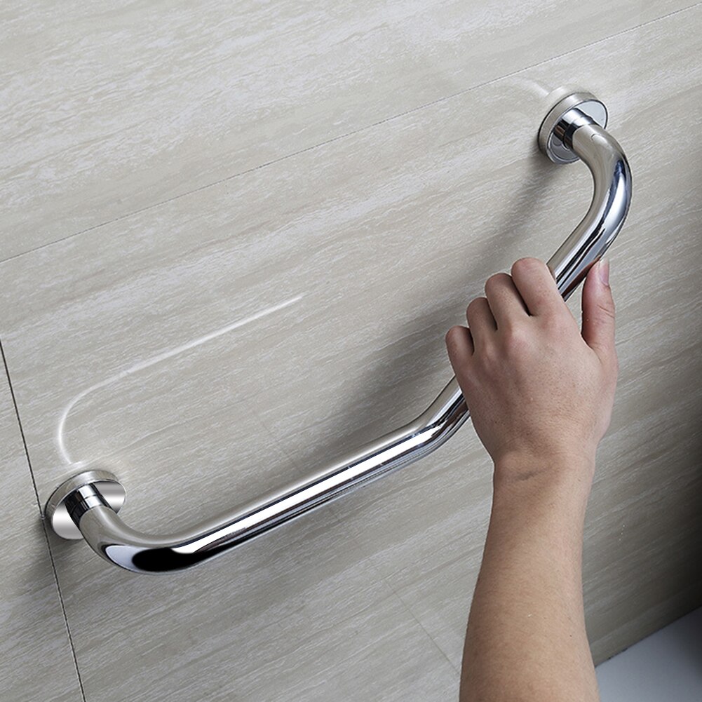 Bathroom Stainless Steel Handrails The Elderly Anti-skid Armrest Bathroom Tub Toilet Handrail Grab Bar Shower Safety Handle