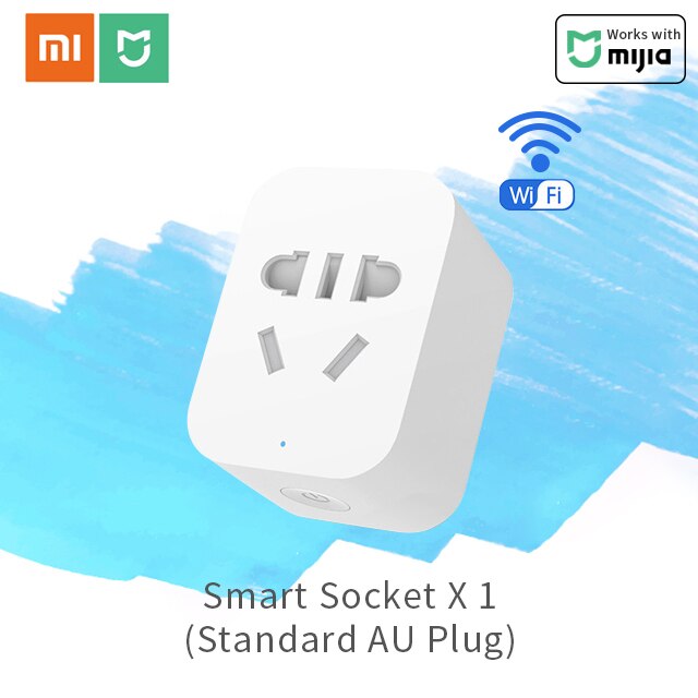 Xiaomi Mi Smart Socket Mijia Smart home plug wifi or ZigBee Version APP Remote Control Power Detection Work with Mi home APP: WiFi Socket AU
