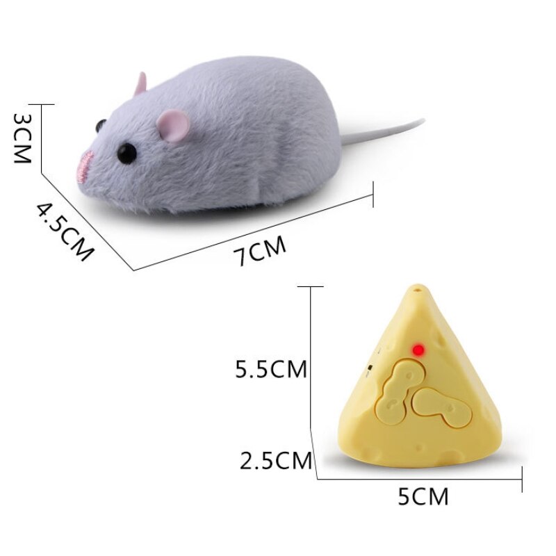 Afstandsbediening Rc Simulatie Muis Elektronische Rat Muizen Kat Speelgoed