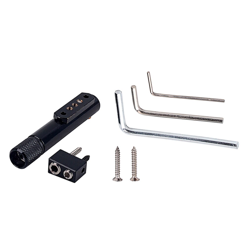 1 conjunto de baixo ponte sem cabeça multifunções 5 cordas baixo ponte peças ponte redonda para instrumento musical