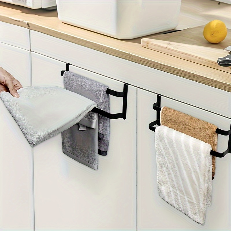 Kitchen Cabinet Towel Rack Towel Rack Over Door Cabinet Door Towel Rail Bathroom Double Towel Rail Rack Shower Door Hanger